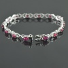 Natural Ruby  925 Sterling Silver Bracelet | Save 33% - Rajasthan Living 11