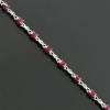 Natural Ruby/Zircon  925 Sterling Silver Bracelet | Save 33% - Rajasthan Living 9