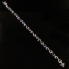 Natural Tenzanite/Zircon  925 Sterling Silver Bracelet | Save 33% - Rajasthan Living 11