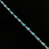 Natural Turquoise  925 Sterling Silver Bracelet | Save 33% - Rajasthan Living 10