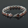 Natural Garnet  925 Sterling Silver Bracelet | Save 33% - Rajasthan Living 11