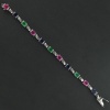 Natural Multicolor  925 Sterling Silver Bracelet | Save 33% - Rajasthan Living 10