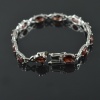 Natural Garnet  925 Sterling Silver Bracelet | Save 33% - Rajasthan Living 11