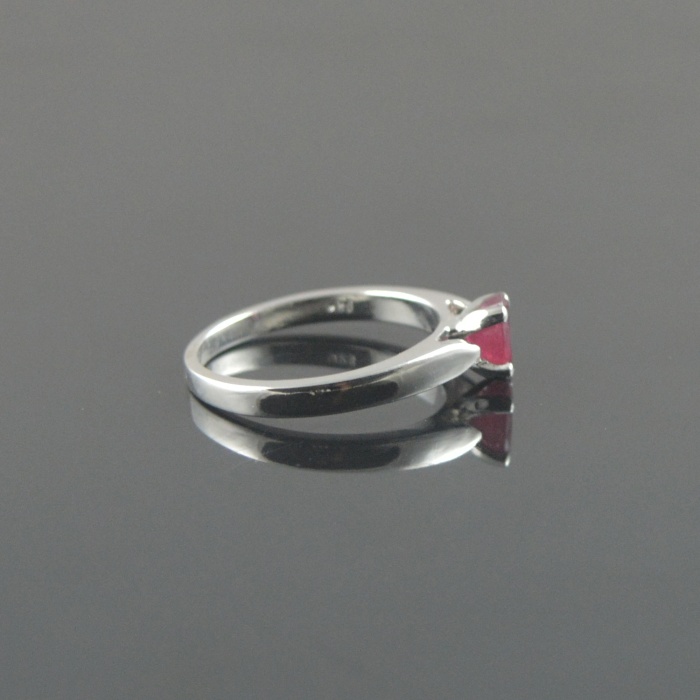 Natural 925 Sterling Silver Ruby Oval Ring | Save 33% - Rajasthan Living 11