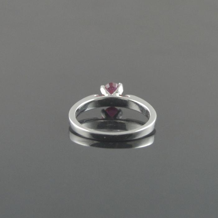 Natural 925 Sterling Silver Ruby Oval Ring | Save 33% - Rajasthan Living 9