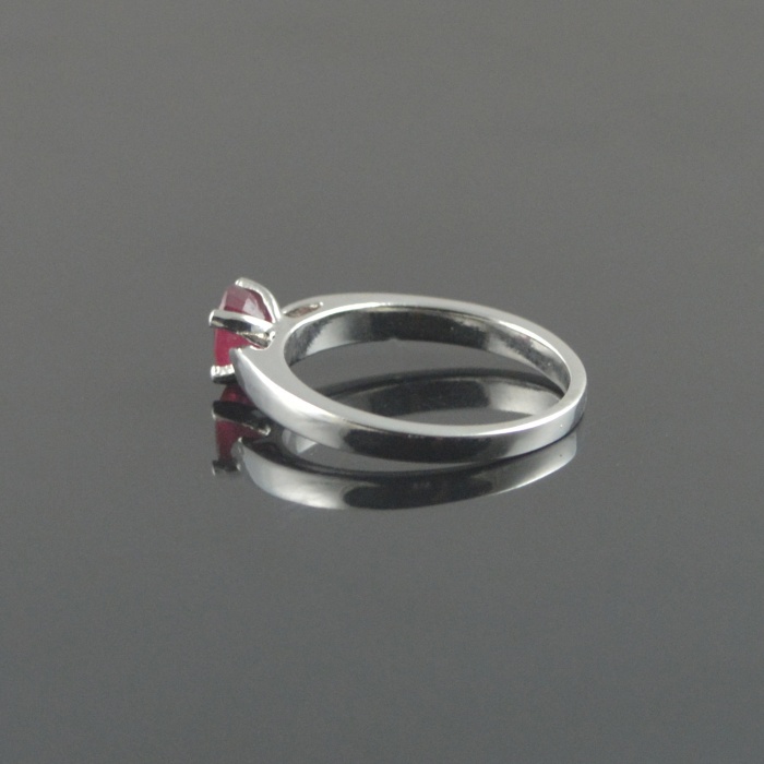 Natural 925 Sterling Silver Ruby Oval Ring | Save 33% - Rajasthan Living 8