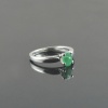 Natural 925 Sterling Silver Emerald  Oval Ring | Save 33% - Rajasthan Living 23