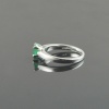 Natural 925 Sterling Silver Emerald  Oval Ring | Save 33% - Rajasthan Living 18