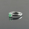 Natural 925 Sterling Silver Emerald  Oval Ring | Save 33% - Rajasthan Living 17