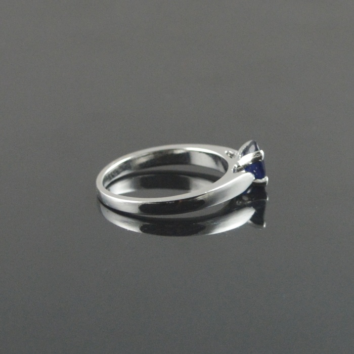 Natural 925 Sterling Silver Sapphire Oval Ring | Save 33% - Rajasthan Living 10