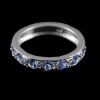 Natural 925 Sterling Silver Tanzanite Round Ring | Save 33% - Rajasthan Living 7