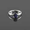 Natural 925 Sterling Silver Diffuse Sapphire Oval Ring | Save 33% - Rajasthan Living 14