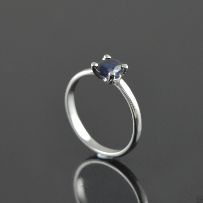 Natural 925 Sterling Silver Diffuse Sapphire Oval Ring | Save 33% - Rajasthan Living 13