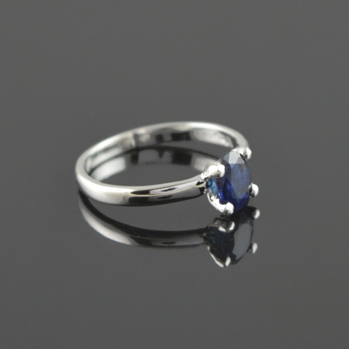 Natural 925 Sterling Silver Diffuse Sapphire Oval Ring | Save 33% - Rajasthan Living 12