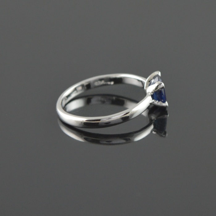 Natural 925 Sterling Silver Diffuse Sapphire Oval Ring | Save 33% - Rajasthan Living 11