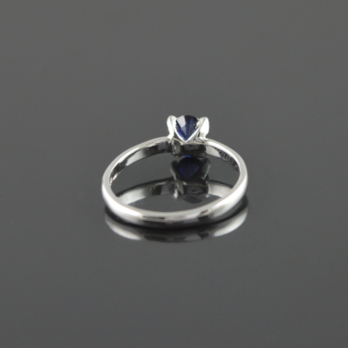 Natural 925 Sterling Silver Diffuse Sapphire Oval Ring | Save 33% - Rajasthan Living 9