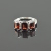 Natural 925 Sterling Silver Garnet/Zircon Octagon Ring | Save 33% - Rajasthan Living 14