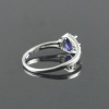 Natural 925 Sterling Silver Diffuse Sapphire/Zircon Oval Ring | Save 33% - Rajasthan Living 13