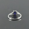 Natural 925 Sterling Silver Diffuse Sapphire/Zircon Oval Ring | Save 33% - Rajasthan Living 18