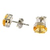 Natural Citrine 925 Sterling Silver Stud Earrings | Save 33% - Rajasthan Living 8