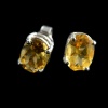 Natural Citrine 925 Sterling Silver Stud Earrings | Save 33% - Rajasthan Living 8