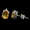 Natural Citrine 925 Sterling Silver Stud Earrings | Save 33% - Rajasthan Living 7