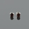 Natural Garnet 925 Sterling Silver Stud Earrings | Save 33% - Rajasthan Living 9