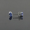 Natural Tenzanite 925 Sterling Silver Stud Earrings | Save 33% - Rajasthan Living 8