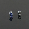 Natural Tenzanite 925 Sterling Silver Stud Earrings | Save 33% - Rajasthan Living 10