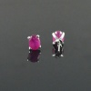 Natural Ruby 925 Sterling Silver Stud Earrings | Save 33% - Rajasthan Living 8