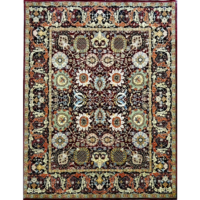 Hand Knotted Woolen Carpet 8.0×10.0 Ft. | Save 33% - Rajasthan Living 5