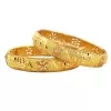 Brass Gold-Plated Bangle Set – Pack of 2 | Save 33% - Rajasthan Living 8