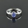 Natural Tenzanite/Zircon 925 Sterling Silver Ring Set | Save 33% - Rajasthan Living 13