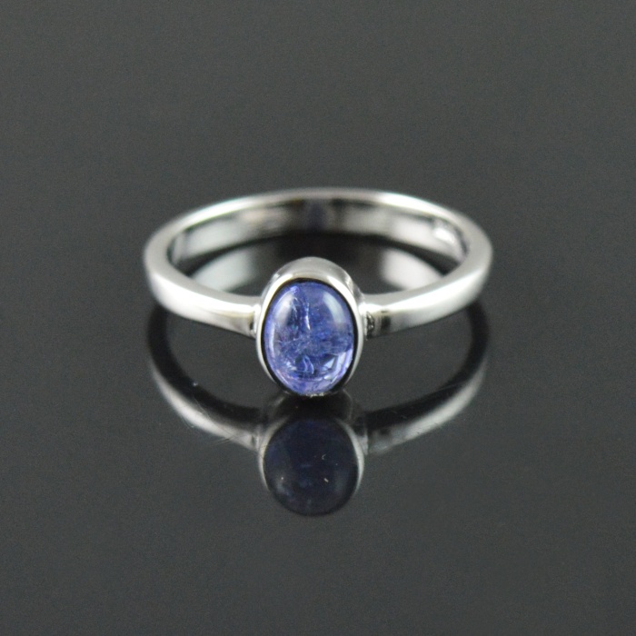 Natural Tenzanite/Zircon 925 Sterling Silver Ring Set | Save 33% - Rajasthan Living 8