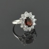 Natural Garnet/Zircon 925 Sterling Silver Ring Set | Save 33% - Rajasthan Living 16