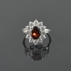 Natural Garnet/Zircon 925 Sterling Silver Ring Set | Save 33% - Rajasthan Living 15