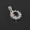 Natural Garnet/Zircon 925 Sterling Silver Ring Set | Save 33% - Rajasthan Living 14