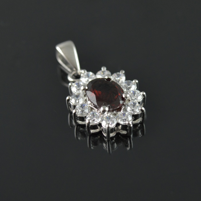 Natural Garnet/Zircon 925 Sterling Silver Ring Set | Save 33% - Rajasthan Living 8