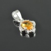 Natural Citrine/Zircon 925 Sterling Silver Ring Set | Save 33% - Rajasthan Living 14