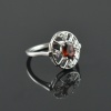 Natural Garnet/Zircon 925 Sterling Silver Ring Set | Save 33% - Rajasthan Living 14