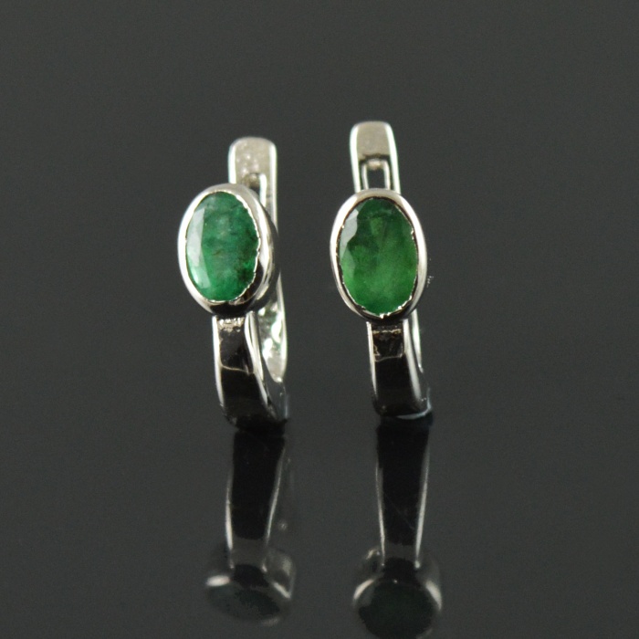 Natural Emerald 925 Sterling Silver Ring Set | Save 33% - Rajasthan Living 7