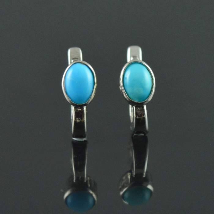 Natural Turquoise 925 Sterling Silver Ring Set | Save 33% - Rajasthan Living 9