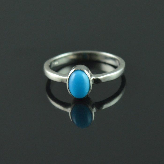 Natural Turquoise 925 Sterling Silver Ring Set | Save 33% - Rajasthan Living 8