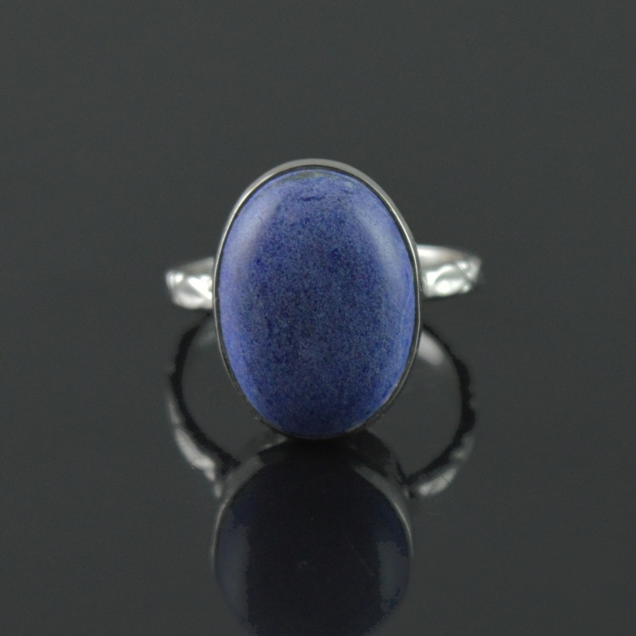 Natural Lapis Lazuli 925 Sterling Silver Ring Set | Save 33% - Rajasthan Living 9