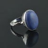 Natural Lapis Lazuli 925 Sterling Silver Ring Set | Save 33% - Rajasthan Living 14