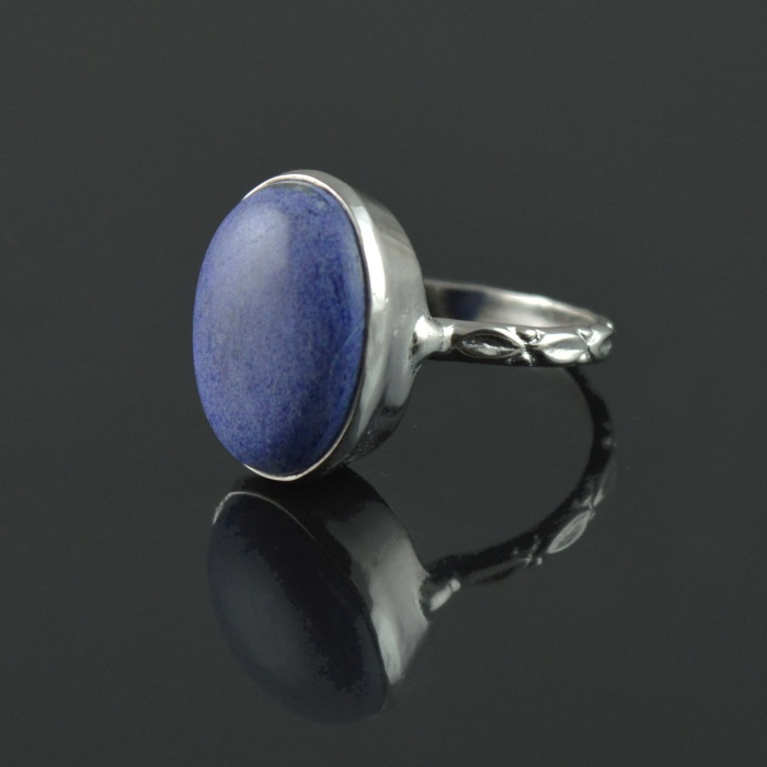 Natural Lapis Lazuli 925 Sterling Silver Ring Set | Save 33% - Rajasthan Living 7