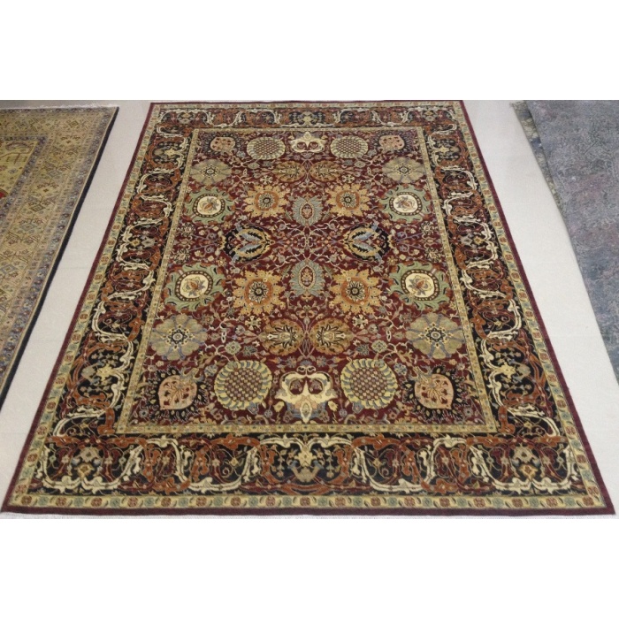 Hand Knotted Woolen Carpet 8.0×10.0 Ft. | Save 33% - Rajasthan Living 7