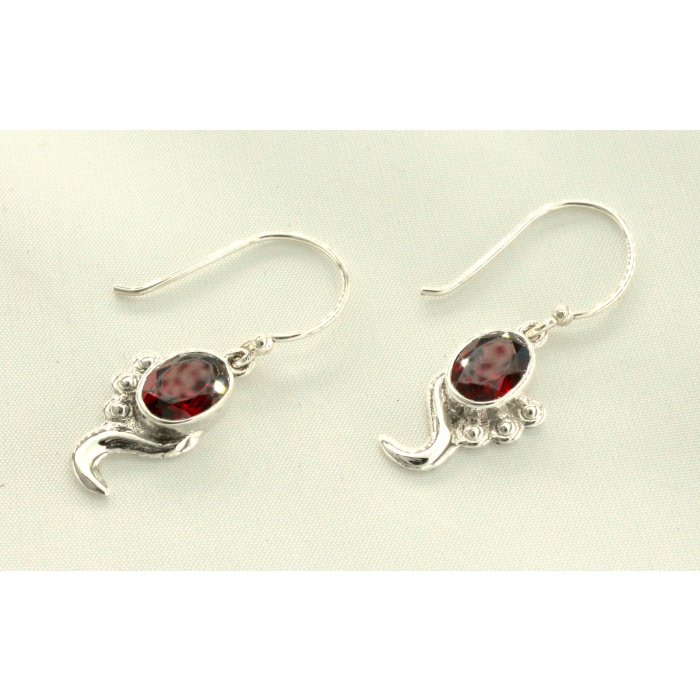 925 Sterling Silver Garnet Earring | Save 33% - Rajasthan Living 6