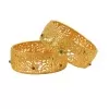 Brass Gold-Plated Bangle Set – Pack of 2 | Save 33% - Rajasthan Living 10