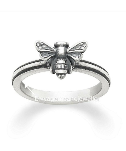 Bee Ring, Bee Spinner Ring, Fidget Ring, Meditation Ring, Anxiety Rings, Forest Ring, Anxiety Ring Bee, anxiety spinner ring, stacking rings | Save 33% - Rajasthan Living 3